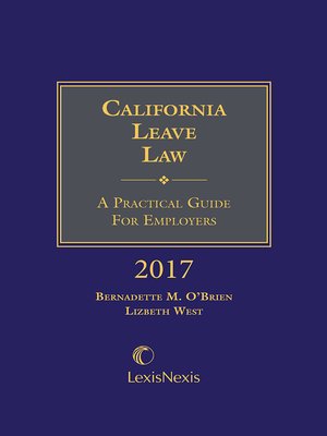 cover image of California Leave Law